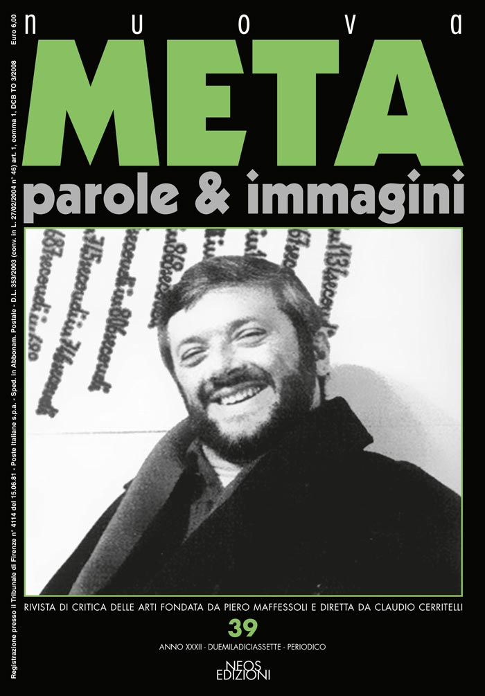 Copertina Nuova Meta: N° 39